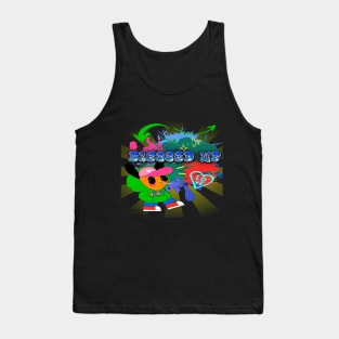 Hip Hop Inspired Blessed Up Christian Art Tank Top